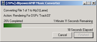 Dbpoweramp : โปรแกรมแปลงเสียง
